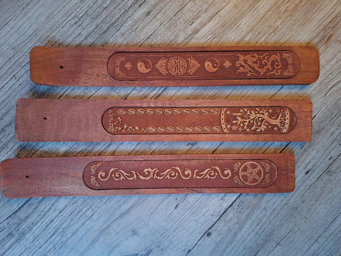 Räucherstäbchenhalter Holz