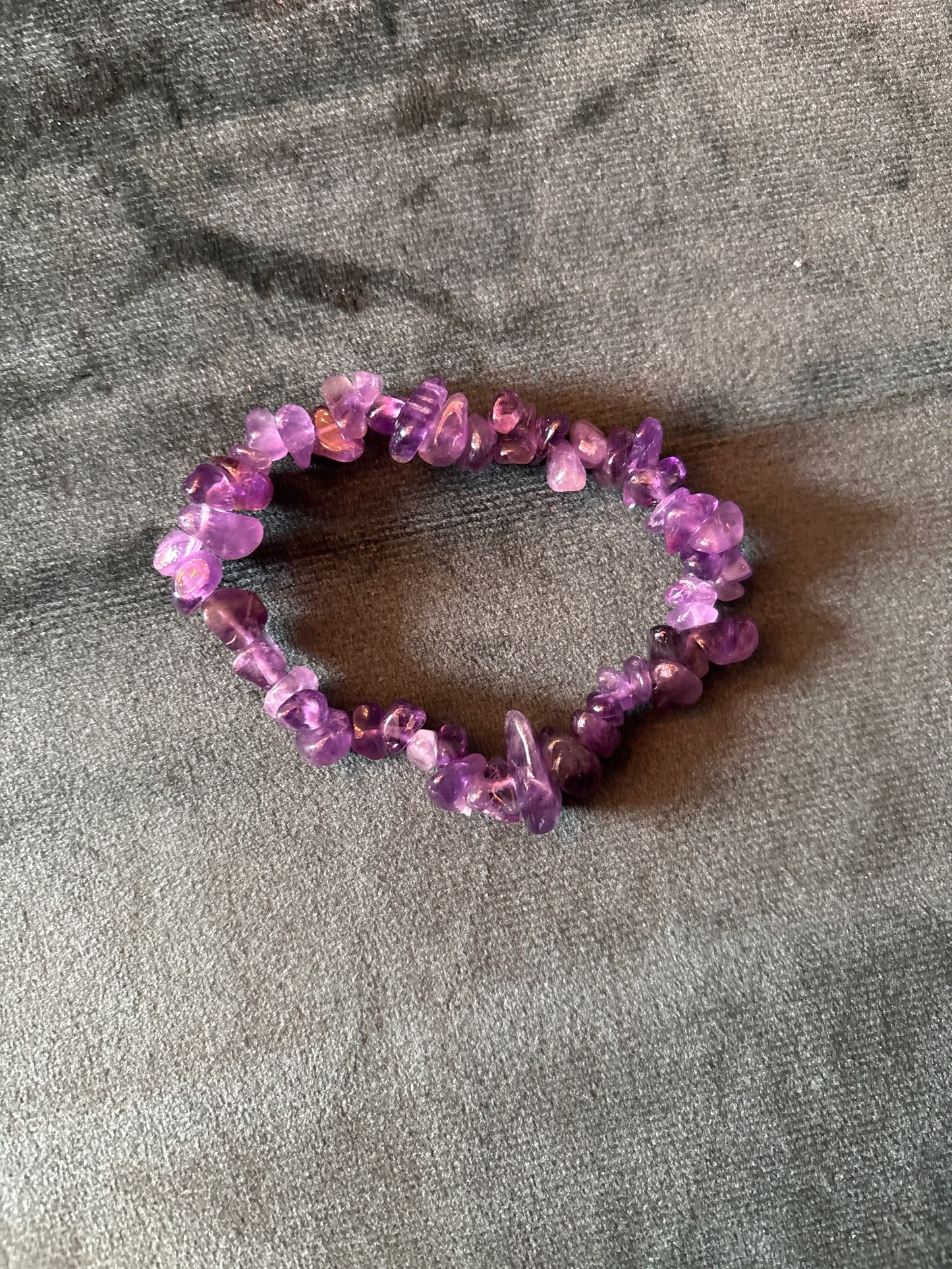 Splitterarmband Amethyst