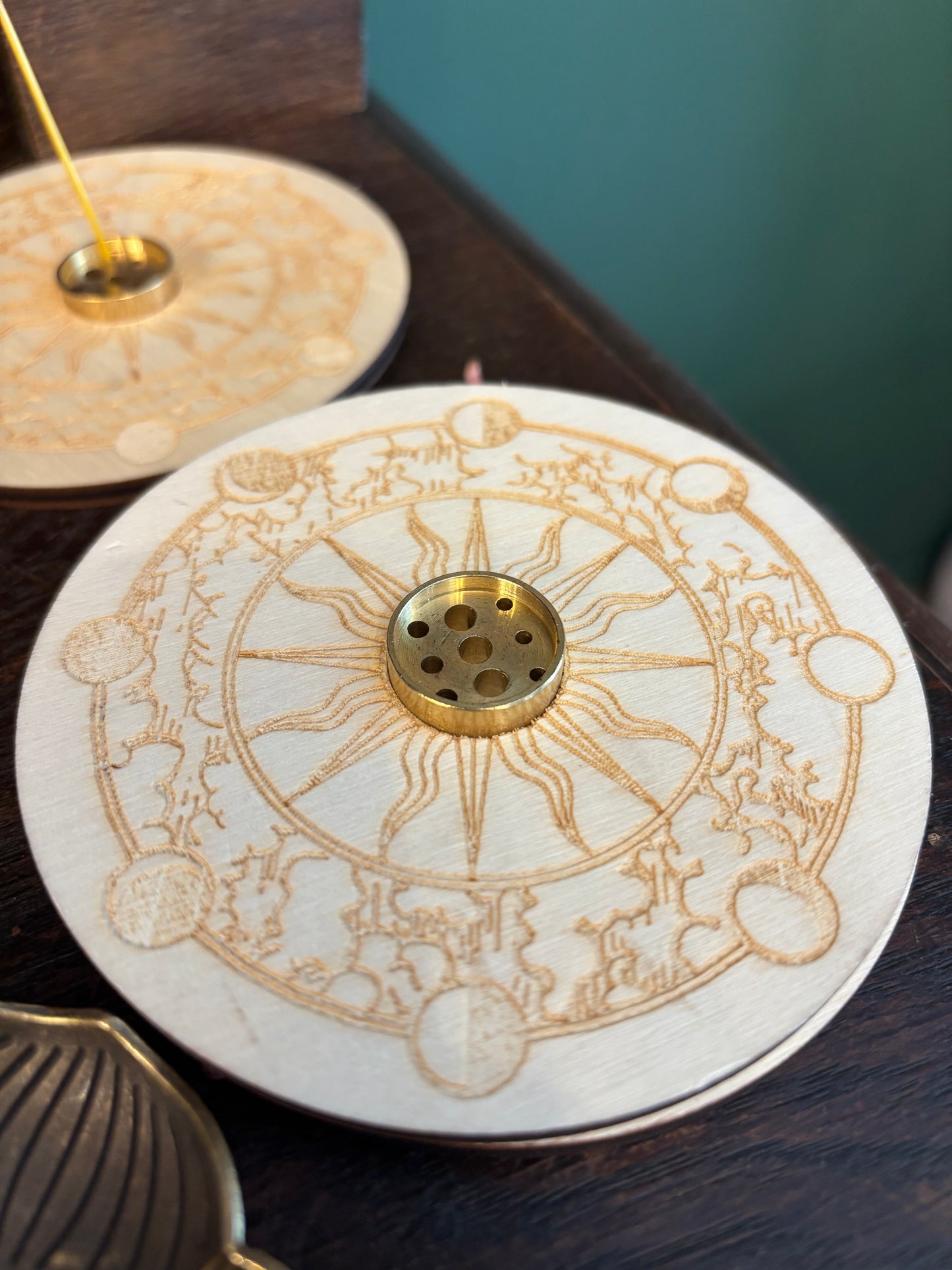Räucherstäbchen Halter „Sonne“
