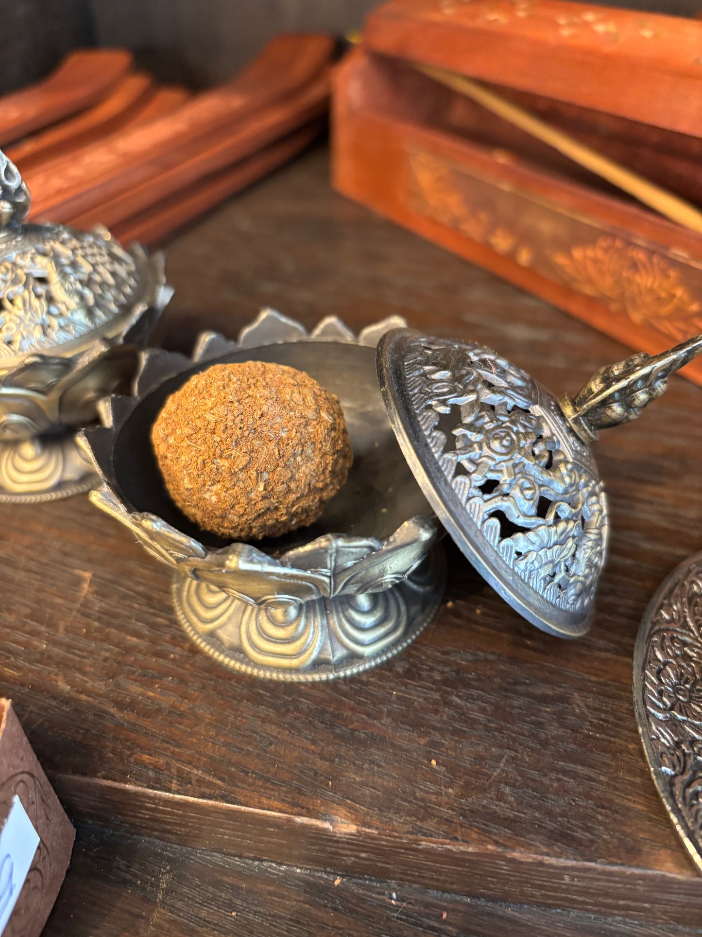 Räuchertöpfchen mit Deckel