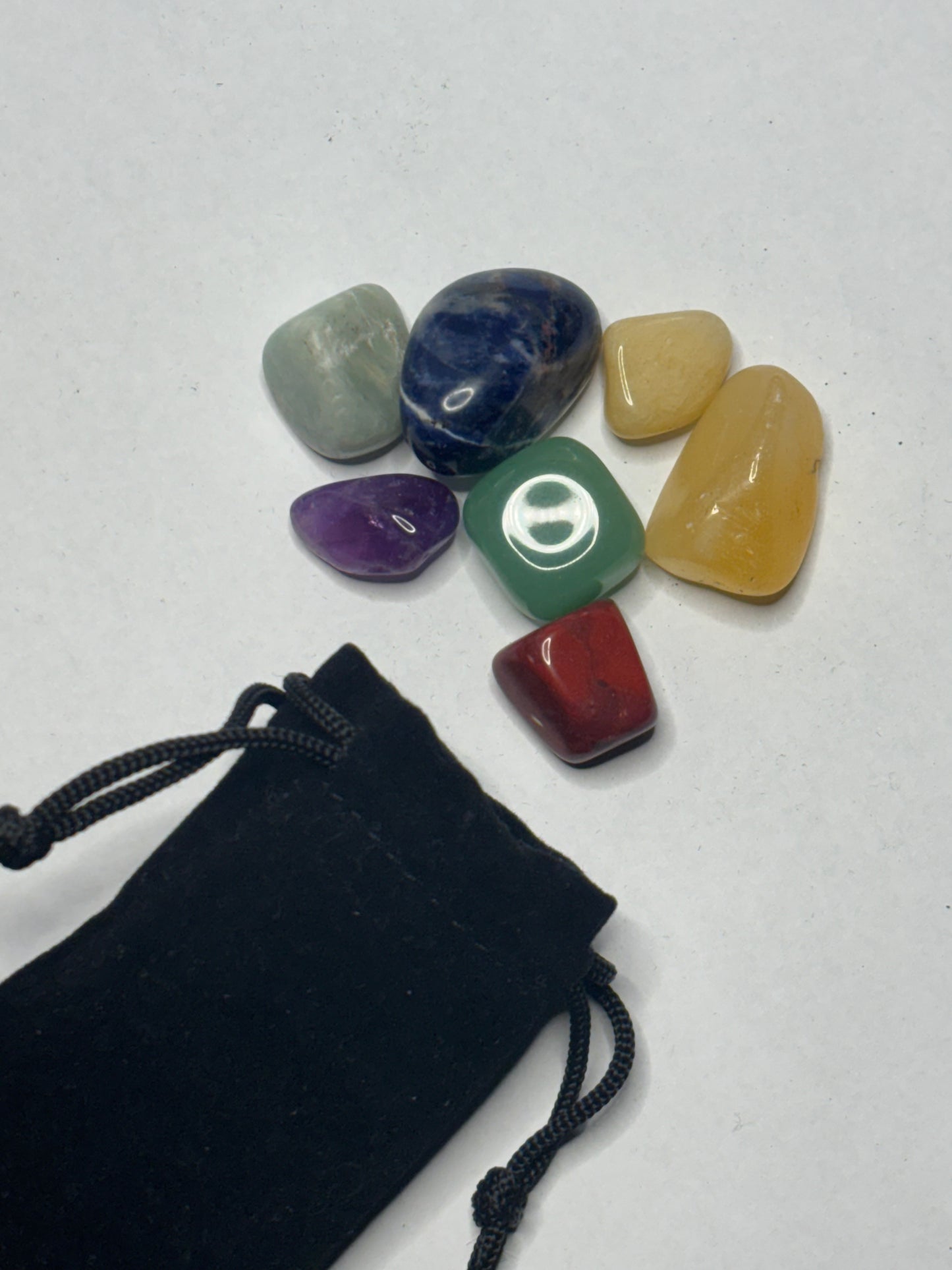 Heilsteine Set „7 Chakra“