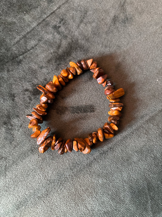 Splitterarmband Tigerauge