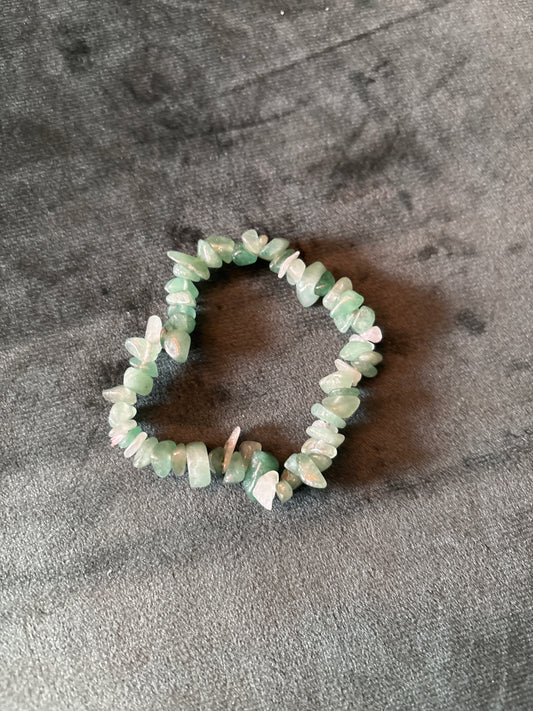 Splitterarmband Grüner Aventurin