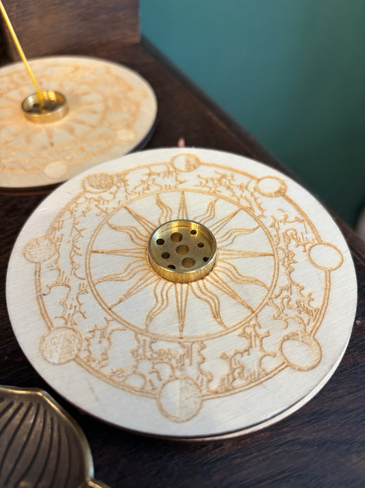 Räucherstäbchen Halter „Sonne“